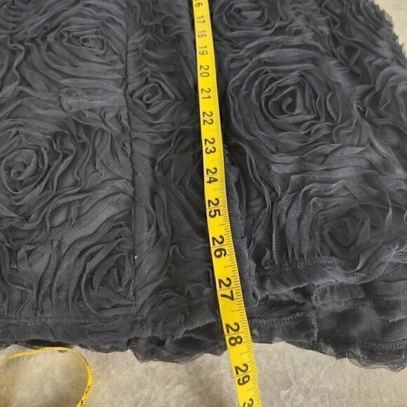 Trixxi Halter Look Rhinestone Embellished Blue Formal/Prom/Wedding Dress Size 1 - Picture 10 of 14